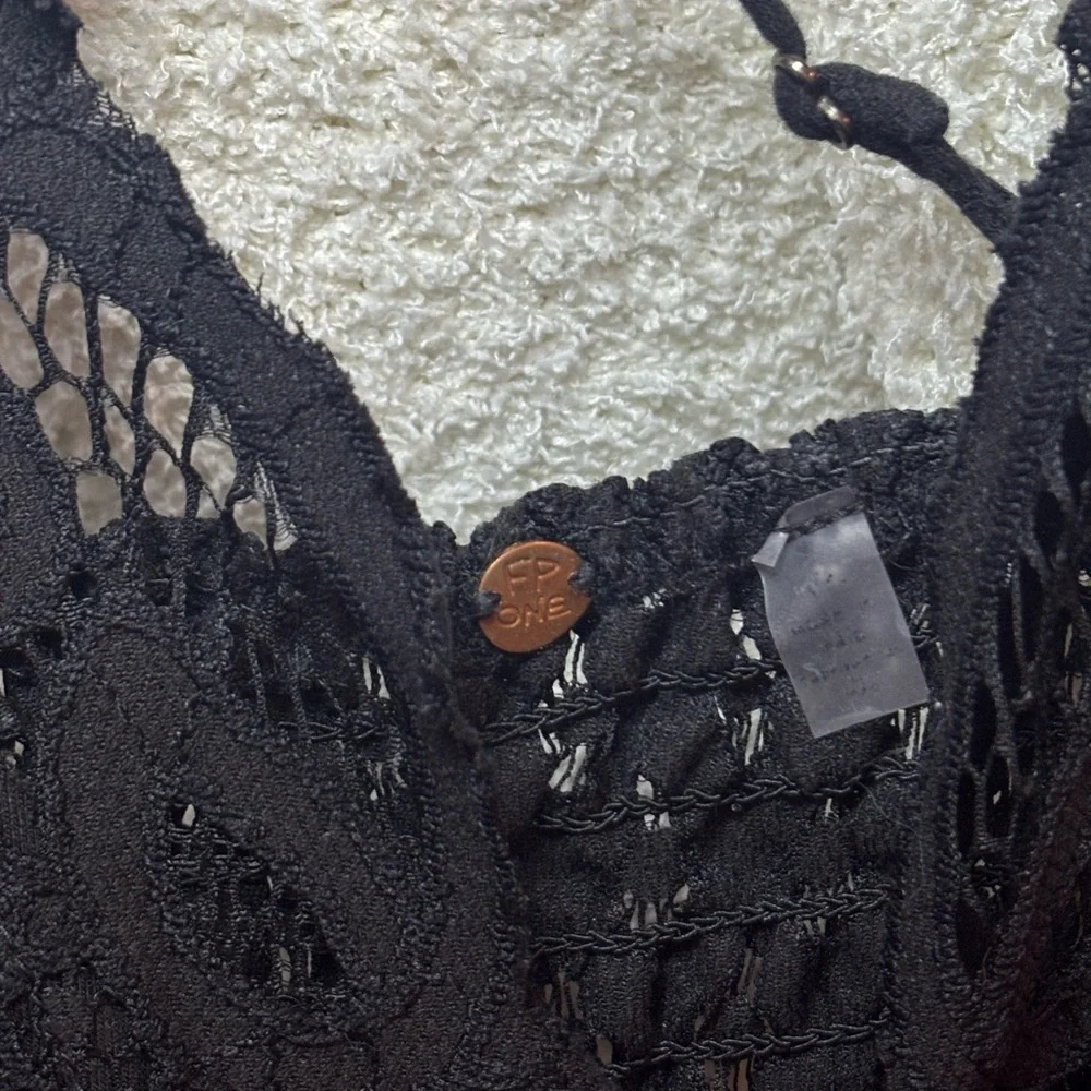 Free People Adella Cami in Black - Picture 4 of 4